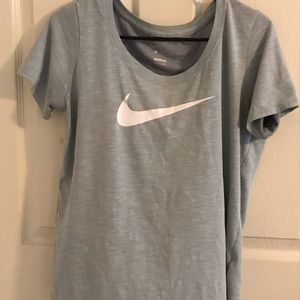 Light Blue Nike Dri-Fit Shirt